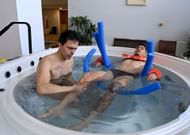 Pool training sessions (Image via Getty)
